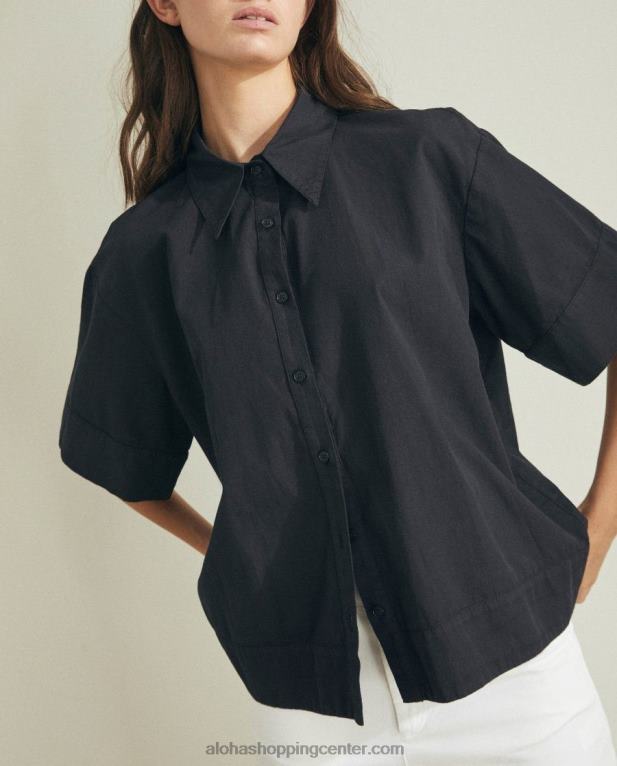 zeal - črna bombažna srajca ženske Alohas 0D4R8879