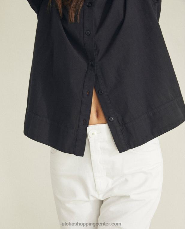 zeal - črna bombažna srajca ženske Alohas 0D4R8879