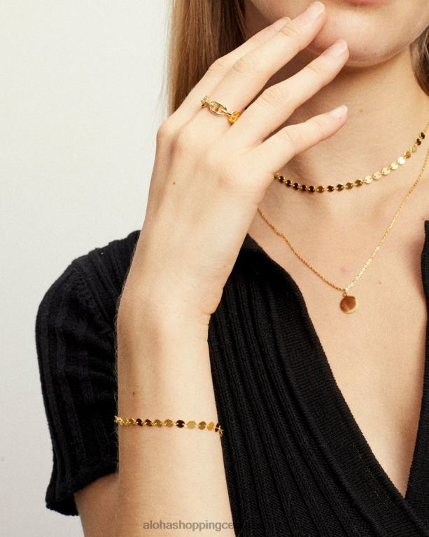 zodiak - zlata zapestnica ženske Alohas 0D4R81138