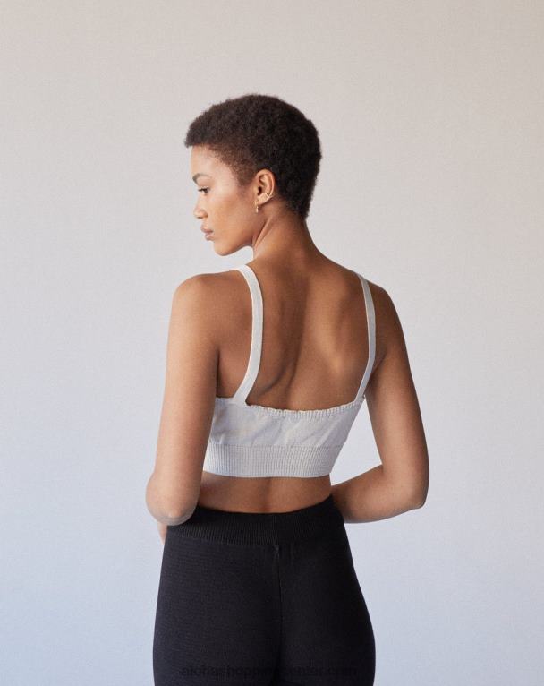 čar - beli pleteni vrh ženske Alohas 0D4R8813