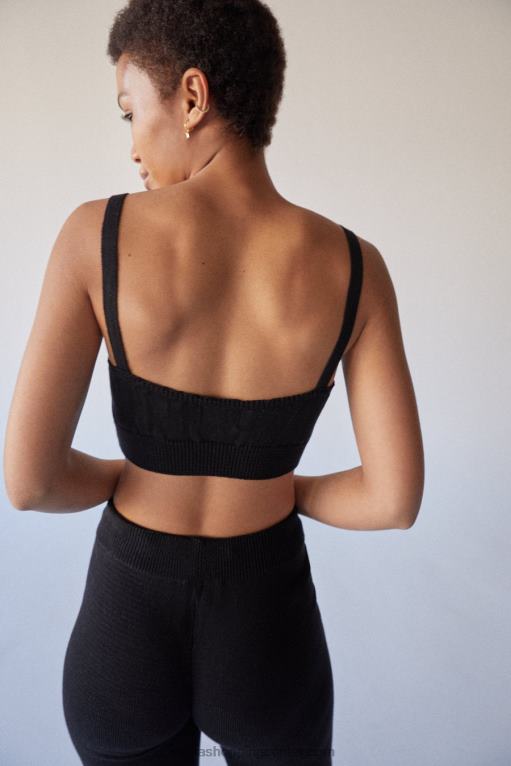 čar - črni pleteni vrh ženske Alohas 0D4R8811