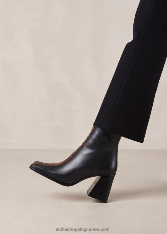 škornji z usnjenim vzorcem južnega pitona ženske Alohas 0D4R8146